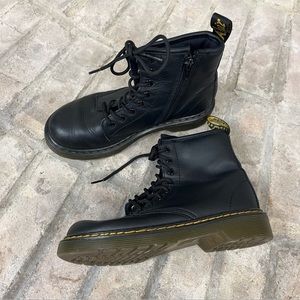 Dr. Martens | Kids Black Lace Up Boots